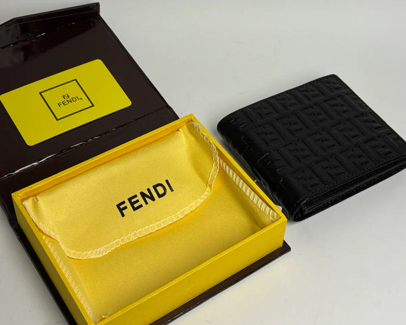 Fendi Bifold Wallet with FF Monogram (Premium)