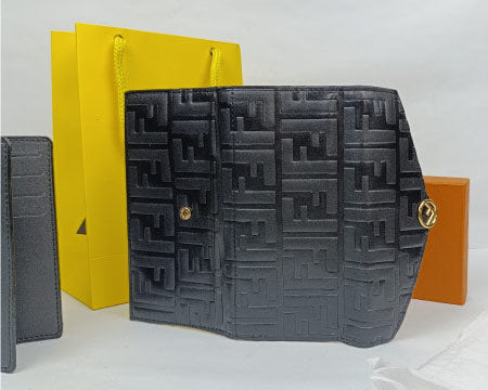 Fendi Black Ladies Wallet A17B3