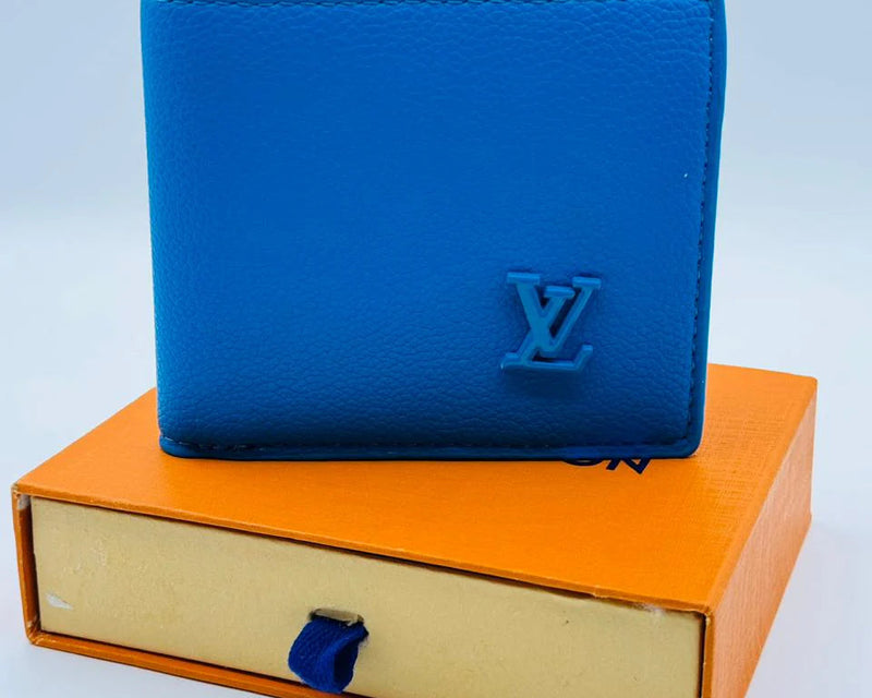 Louis Vuitton Monogram Multiple Wallet - Blue