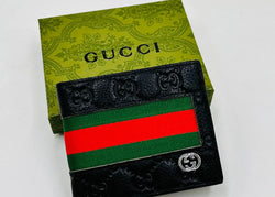 Gucci Signature Web Bi-Fold Wallet