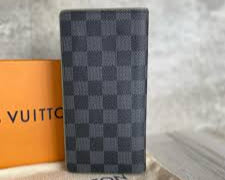 Louis Vuitton Long Wallet GREY CHECK