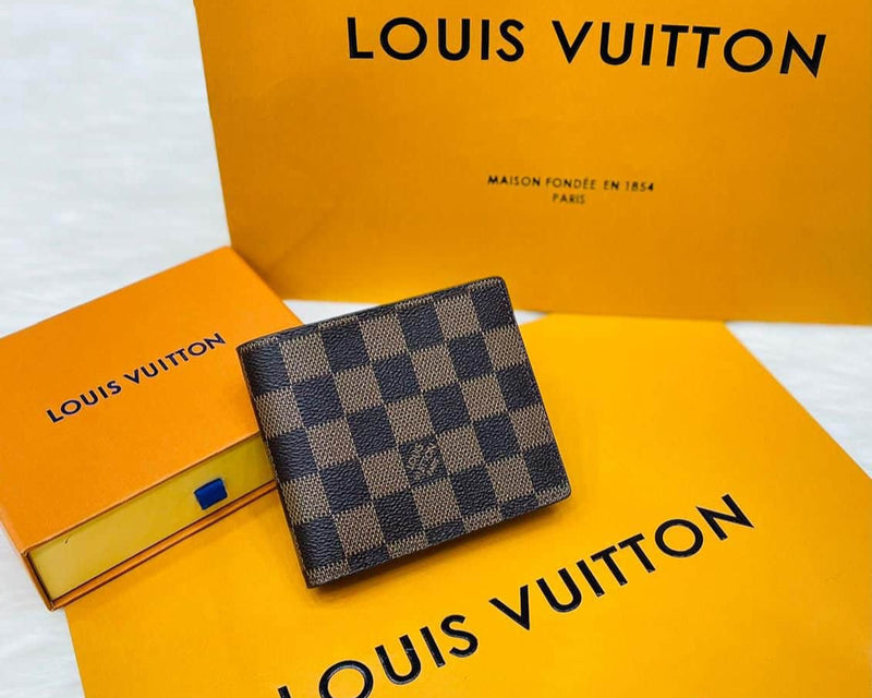 Louis Vuitton wallet BROWN CHECK