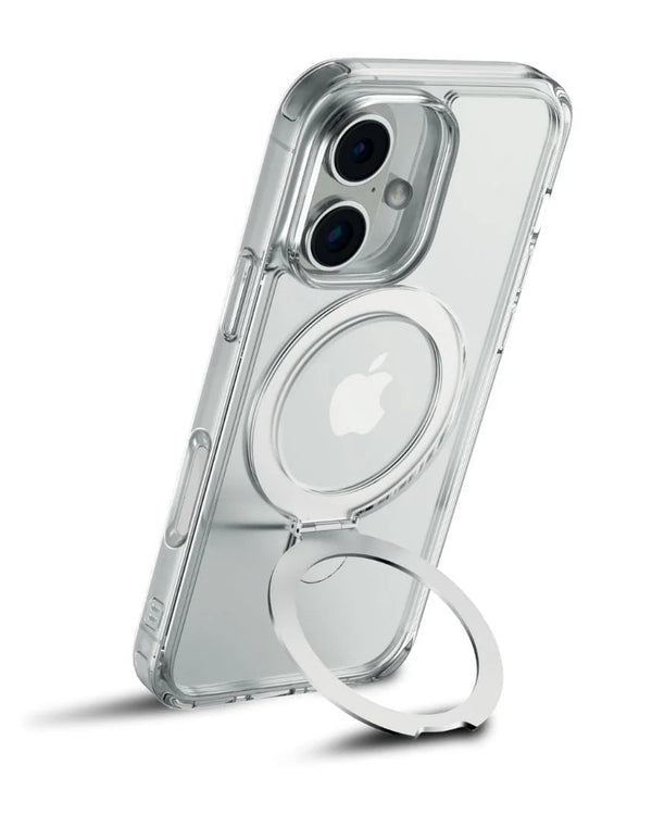 Clear Premium Case for iPhone, With Built-in In Stand, MagSafe