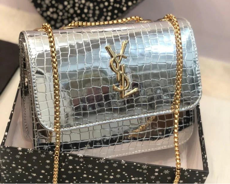 Louis Vuitton Crocodile-Embossed Crossbody Bag